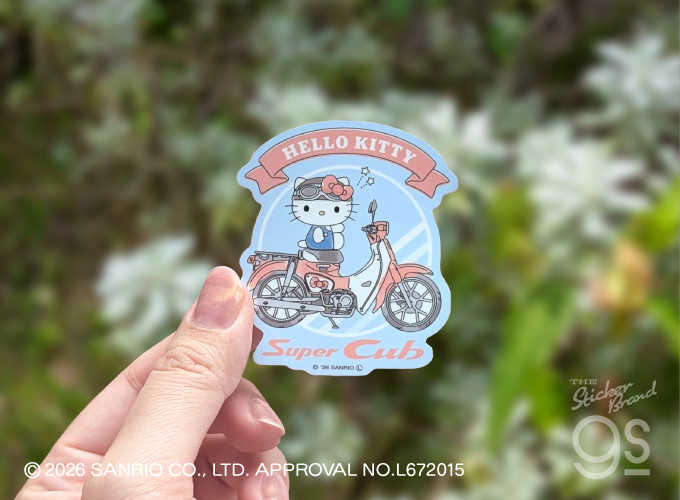 Honda×サンリオキャラクターズ ダイカットステッカー ポムポムプリン