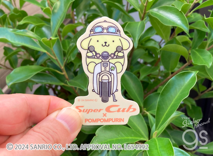 Super Cub×サンリオキャラクターズ ステッカー ハローキティ03