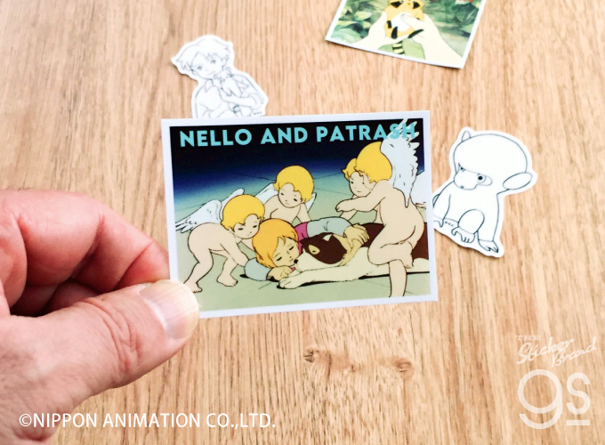 2018年 アニメキャラクターシール 9枚セット アニメキャラクター ステッカー 9枚セット 2018年