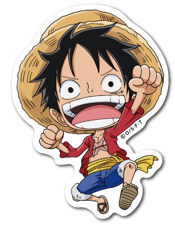 ONE PIECE ワンピース×パンソンワークスコラボ ダイカットポスト