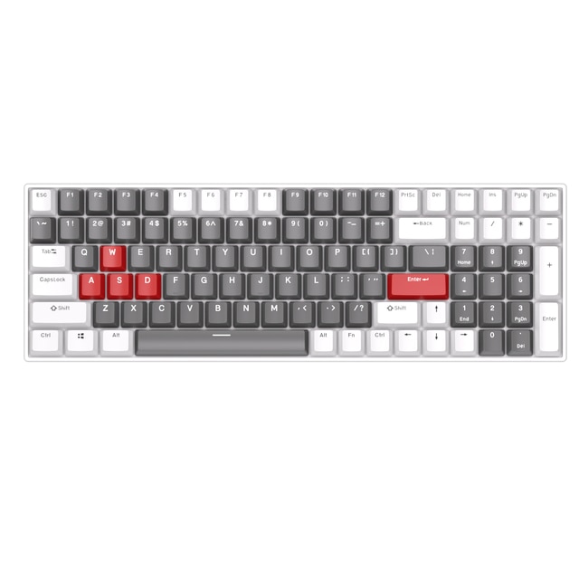 RGBバックライト付きBluetoothゲーミングキーボード,オリジナルのメカニカルキーボード,ホットスワッシャブル,2.4g,pbt,ゲーム用