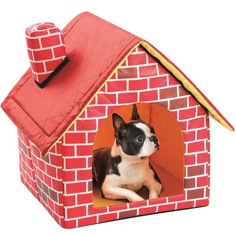 ペット用のポータブルで折りたたみ可能な家,猫と子犬のための暖かい冬の巣,ペット用の犬小屋,耐久性のある,クラシックで繊細  :ccc202304102001-01319:wealthy 通販 