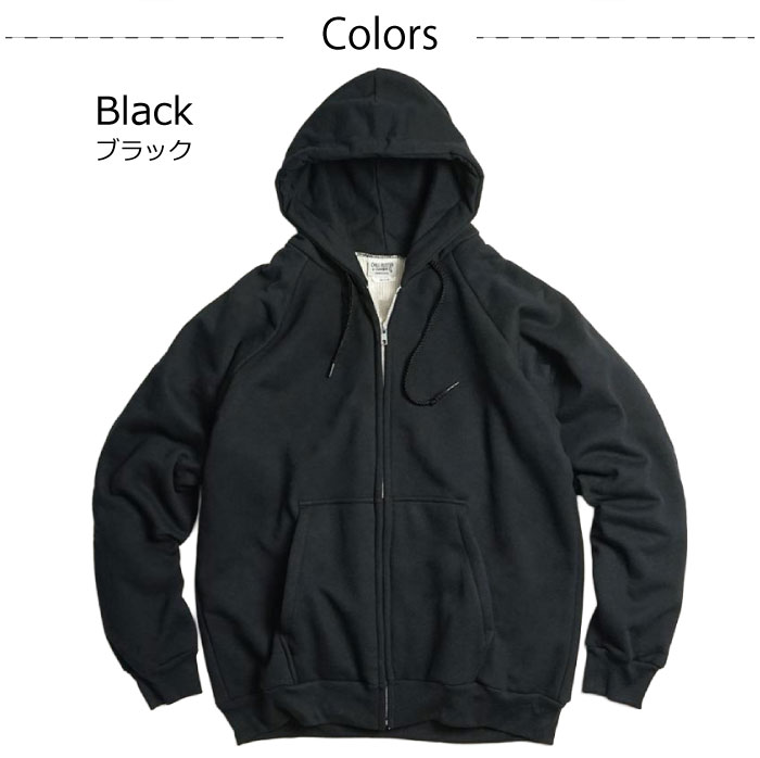 CAMBER SPECIAL EDITION USA製 黒 ジップパーカー XL CAMBER（キャンバー） ZIPPER HOODED フード パーカー ジップ アップ