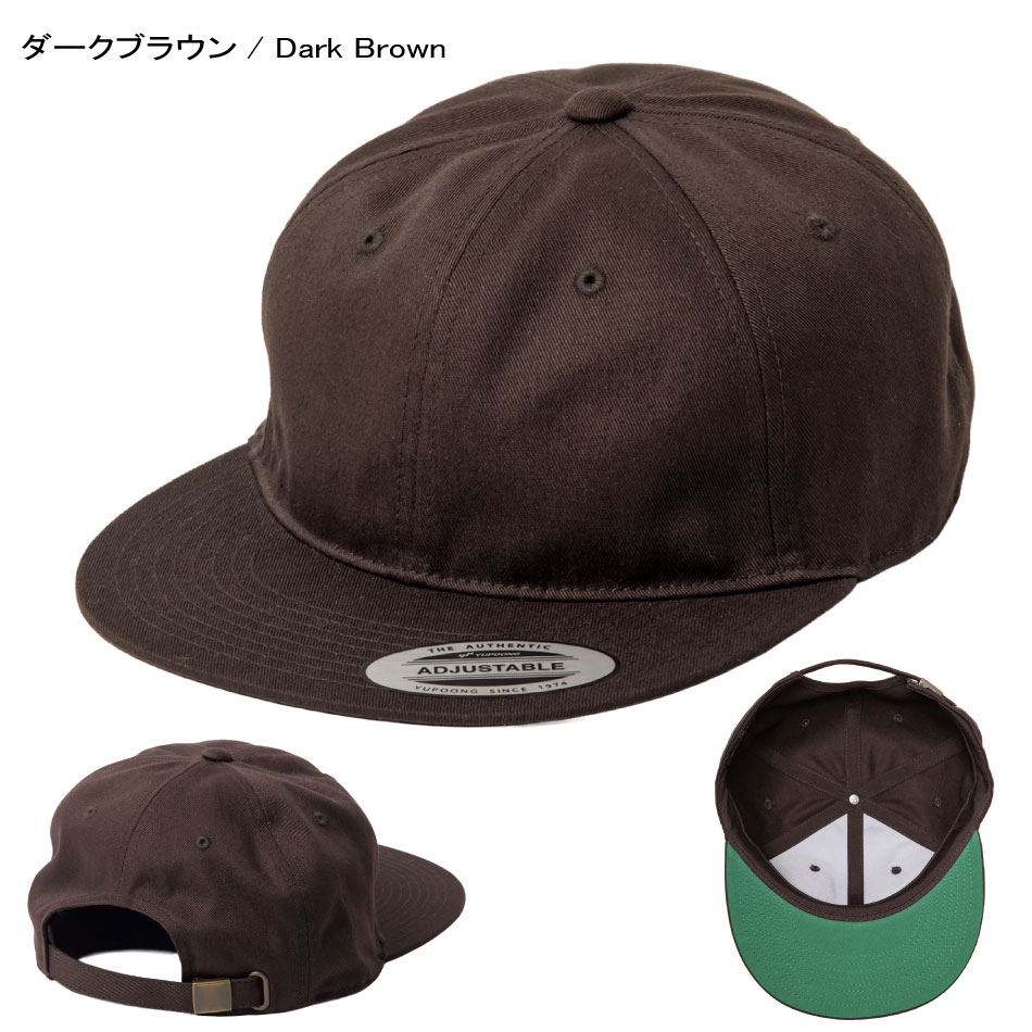 FLEXFIT（フレックスフィット） YUPOONG キャップ 6パネル バックル
