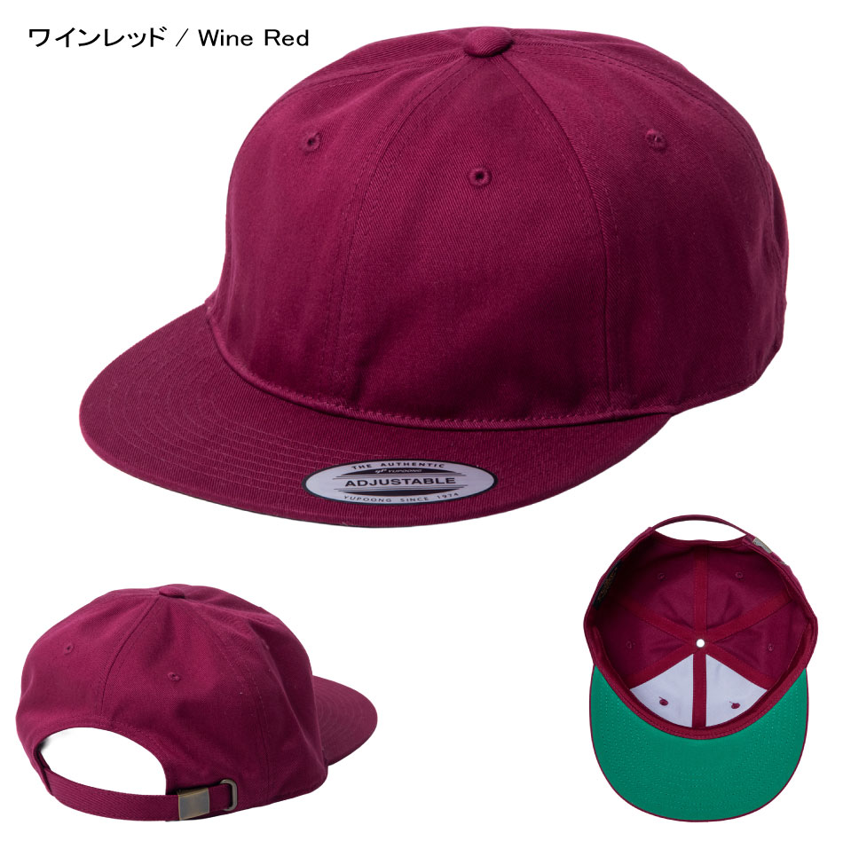 FLEXFIT（フレックスフィット） YUPOONG キャップ 6パネル バックル