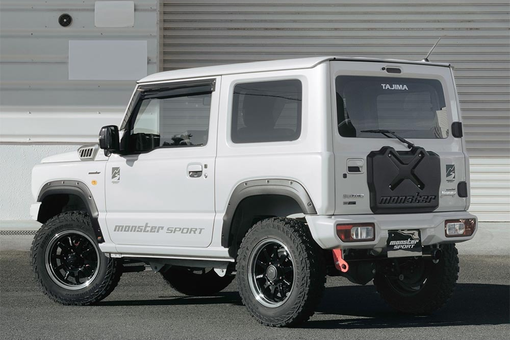 モンスタースポーツ TOUGH フェンダーガーニッシュ ジムニー JB64W 2018/07〜 (1〜4型) R06A ターボ 782500-5500M Monster Sportの画像