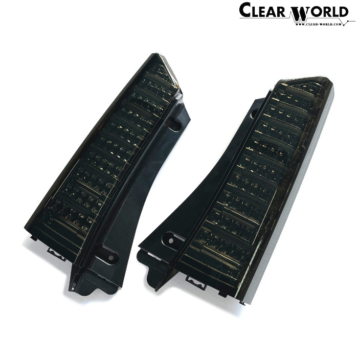 ClearWorld LEDテール type2 流れるウインカー N BOX JF1 JF2 チューブフルLEDテール type2 シーケンシャル ブラック CTH-59
