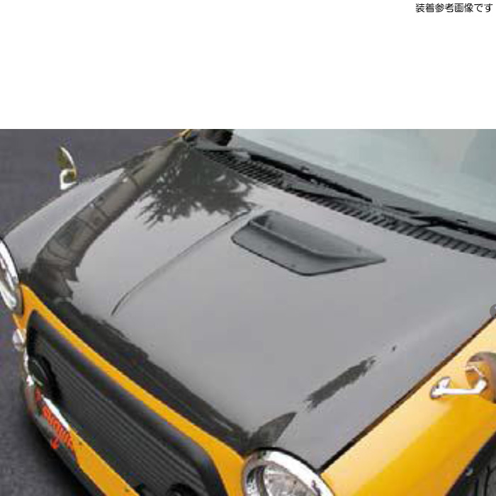 ミラジーノL700S用 D-SPORT カーボンボンネット DーSPORT D SPORT エアロボンネット カーボン ミラジーノ L700S/L710S