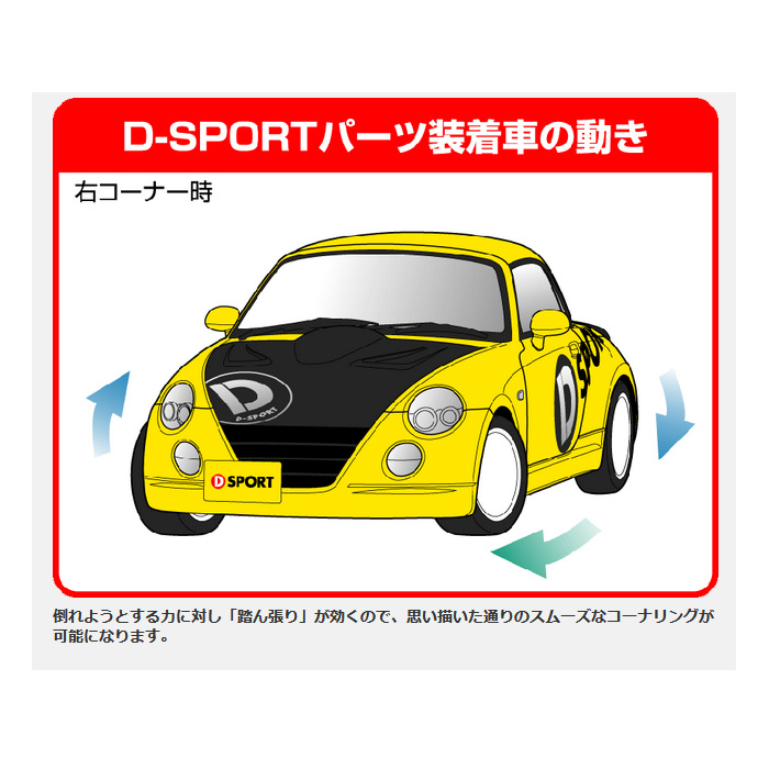 D SPORT A-SPECスプリング キャストスポーツ LA250S Dスポーツ パーツ 新品 : d-sport-645 : カーピットアイドル  - 通販 - Yahoo!ショッピング