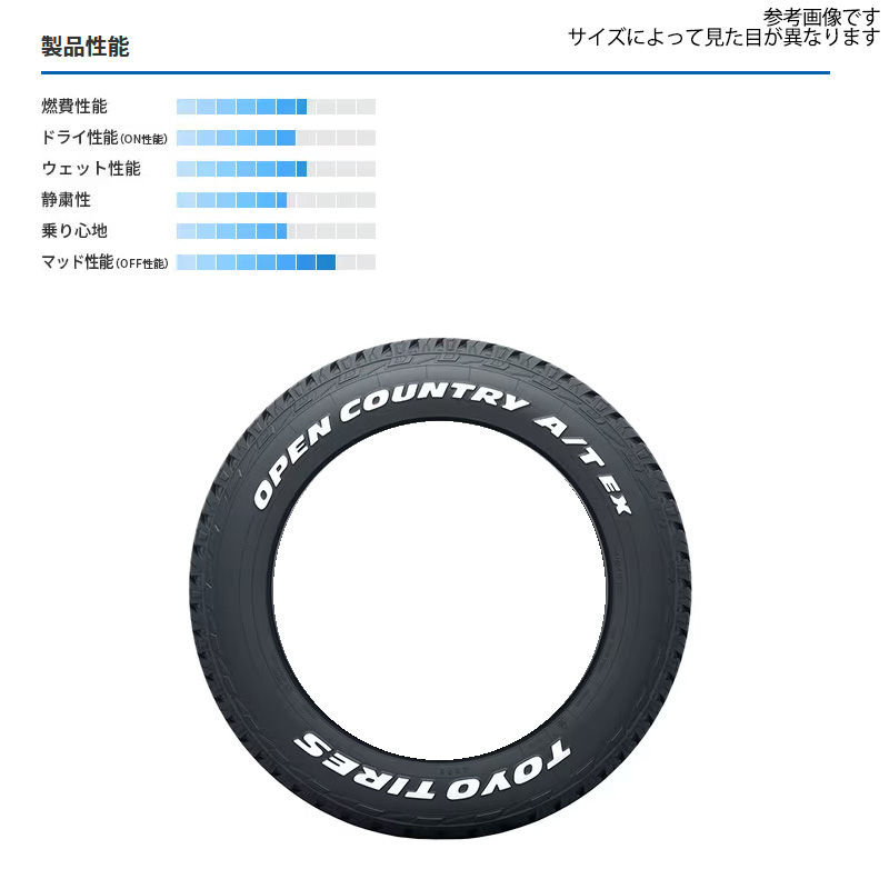 オープンカントリー A/T EX 215/70R16 100H ホワイトレター A LAP J DESERT EDITION 16×6.5J 15 5H 139.7ジムニーシエラ JB74W 用 1本 : jimnysierra tirewheel 1461 : カーピットアイドル