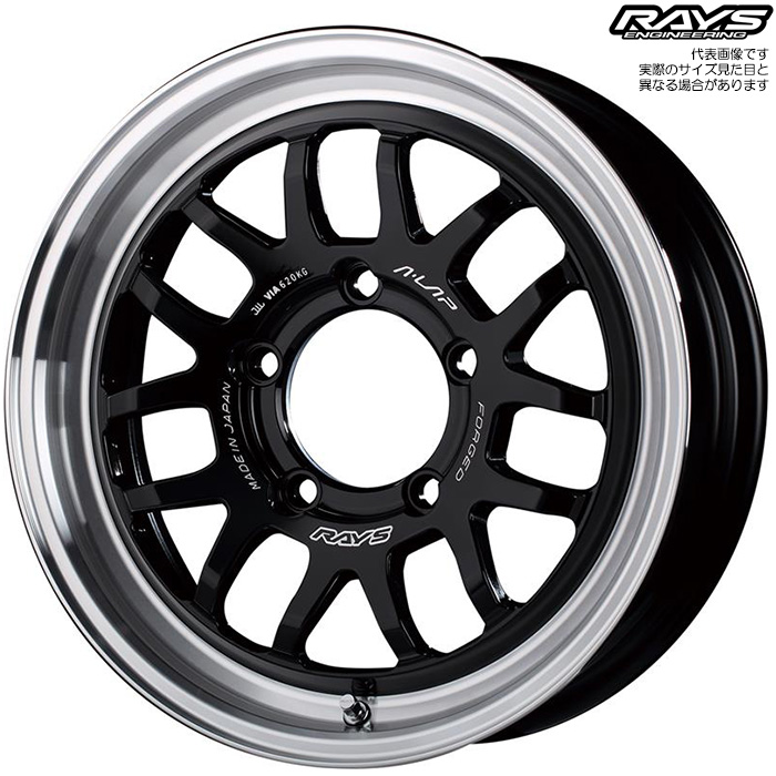 ジオランダー M/T G003 7.00R16C LT103/101Q A-LAP-07X ブラック 16X5.5J+20 5H 139.7 ジムニー JB64W JB23W 用 4本｜web-carshop