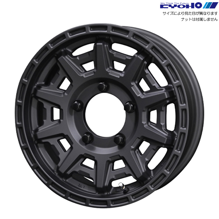 共豊 - KYOHO PPX D10X マットダークガンメタリック 1本 16×5.5J+22 5H 139.7 φ108.3 PPX D10X マットダークガンメタリック PD165522TM アルミホイール-タイヤ、ホイール