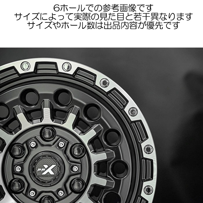 KYOHO PPX GX14 4本 14×4.5J+45 4H 100 φ67.1 マットブラック×ポリッシュ PGX44545GMBP | 共豊 | 01