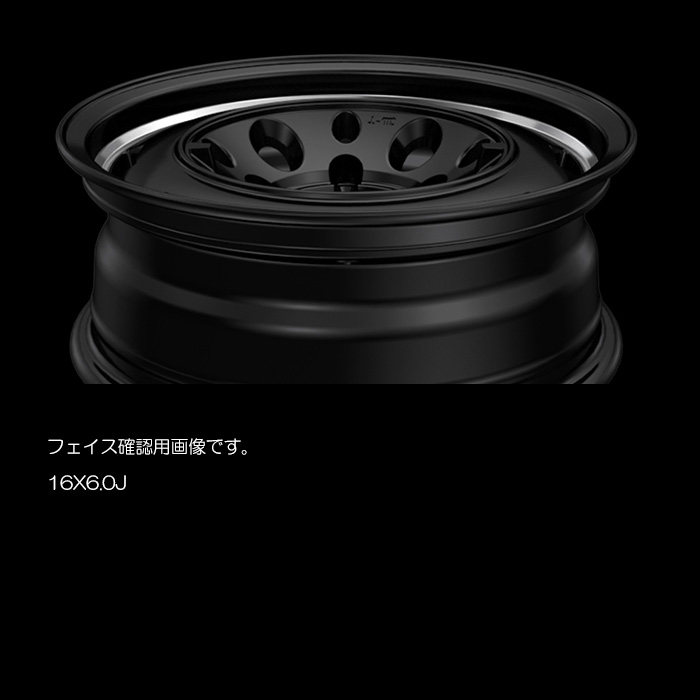 MID GARCIA CISCO BLACKMOON EDITION 1本 16×6.5J+38 6H 139.7 φ106.1 ハイエース 200系 等 セミグロスプレーンパッケージ_3
