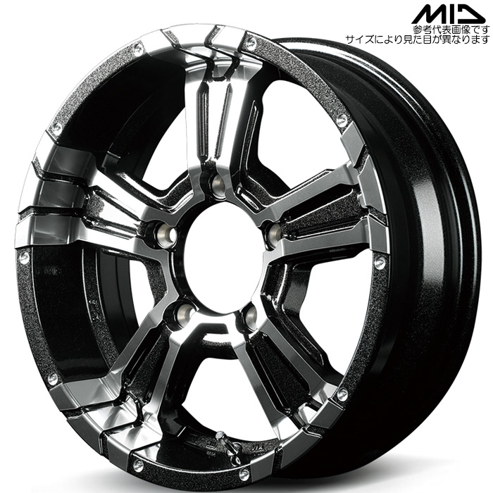 MID NITRO POWER CROSS CLAW 4{ 16×5.5J+20 5H 139.7 108.8 Wj[ JB23W JB64W ubN^bN+~[Jbg