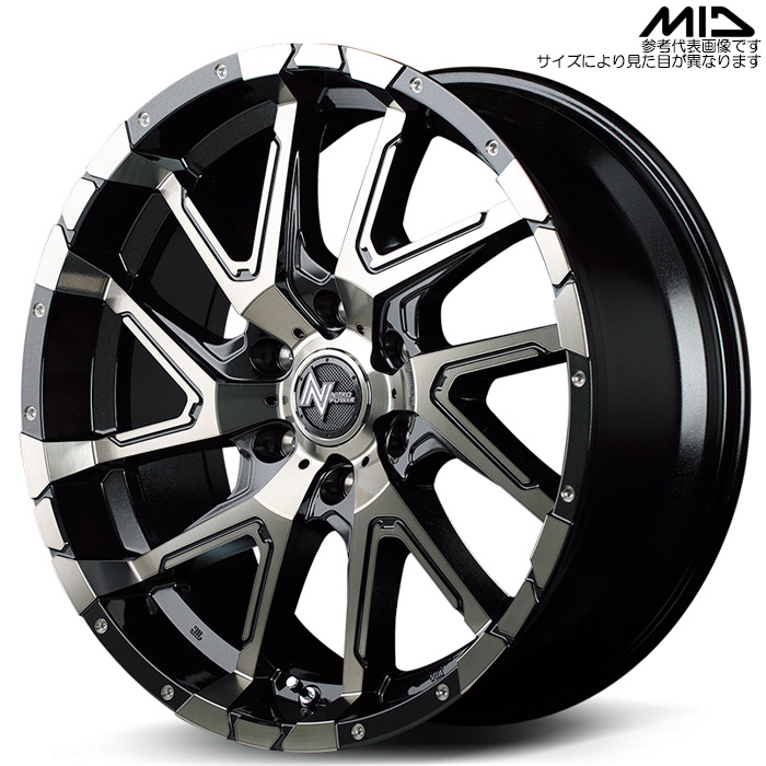 MID NITRO POWER DERINGER 4{ 16×6.5J+38 6H 139.7 106.1 nCG[X 200n  ubN^bN|bV/ubNNA/tWsAXhh
