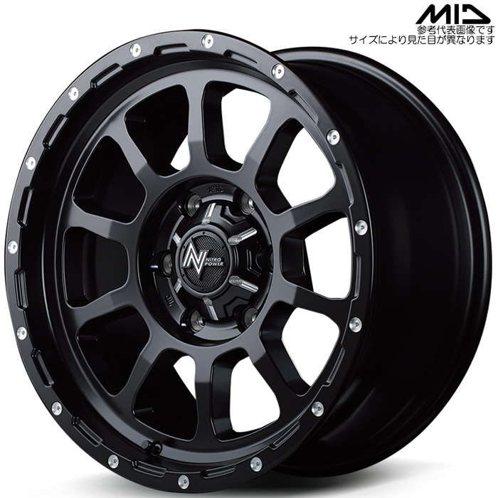 MID NITRO POWER M10 p[VO 1{ 16×6.5J+38 6H 139.7 106.1 nCG[X 200n  Z~OXubN/}VjO