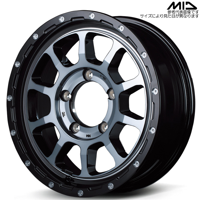 MID NITRO POWER M10 p[VOJ 4{ 16×5.5J+20 5H 139.7 108.8 Wj[ JB23W JB64W ubN/DC+}VjO/ubNNA