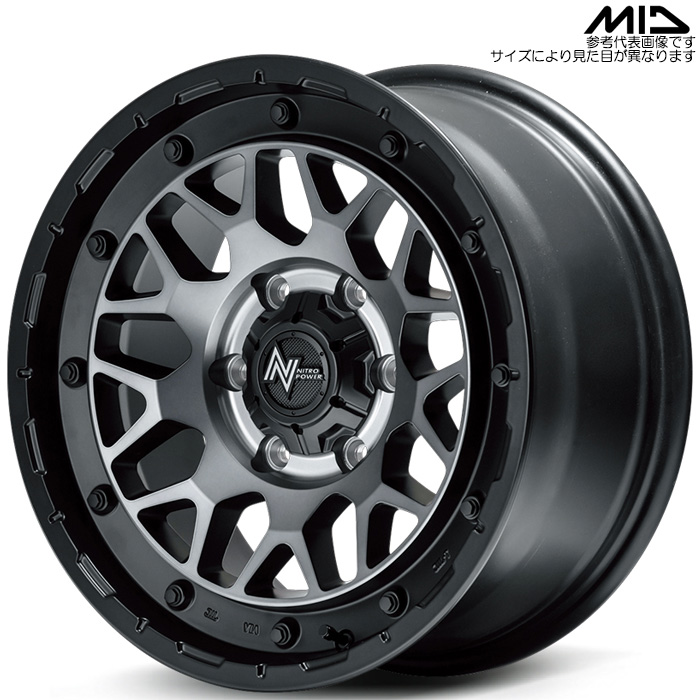 MID NITRO POWER M29 STINGER 1{ 17×6.5J+38 6H 139.7 106.1 nCG[X 200n  Z~OXubNNA