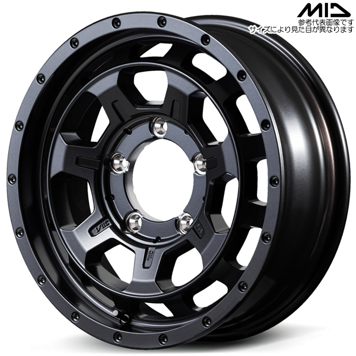 MID M7 PHALANX �o�����u���b�N 4�{ 16×5.5J+20 5H 139.7 ��108.8 �o�����u���b�N �}���J�T�[�r�X �A���~�z�C�[��