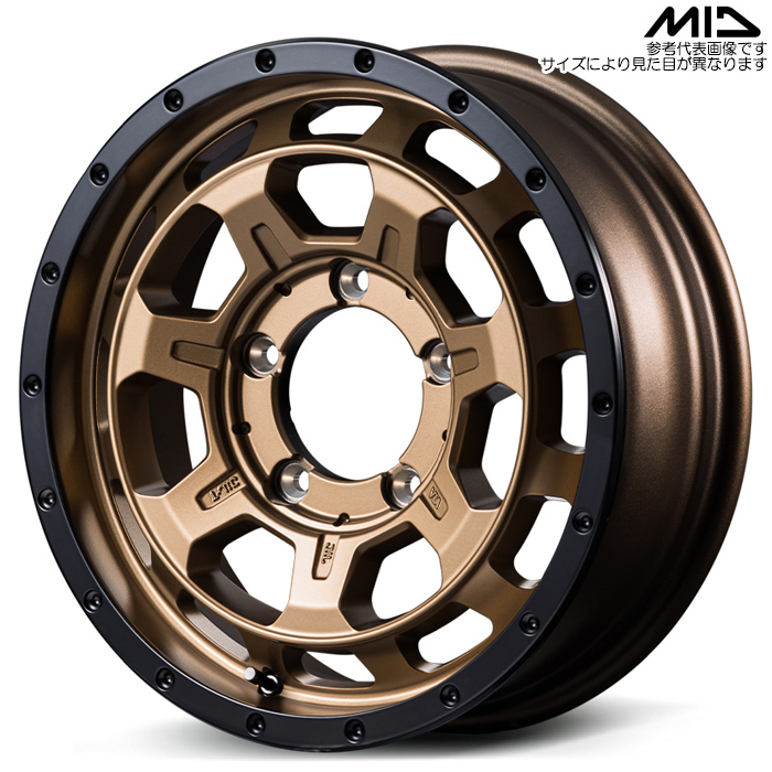 MID M7 PHALANX �}�b�g�u�����Y 1�{ 16×5.5J+20 5H 139.7 ��108.8 �}�b�g�u�����Y/�����u���b�N �}���J�T�[�r�X �A���~�z�C�[��