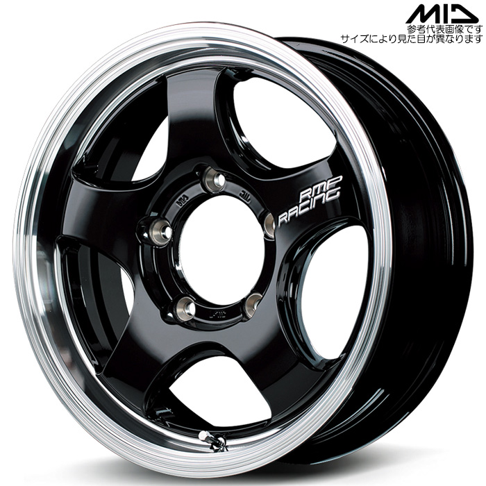 MID RACING R05-HC 4{ 16×5.5J+20 5H 139.7 108.5 Wj[ JB23W JB64W ubN/|bV