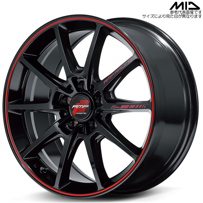 MID RACING R25 plus 1{ 17×7.0J+48 5H 114.3 73.1 ubN/bhC