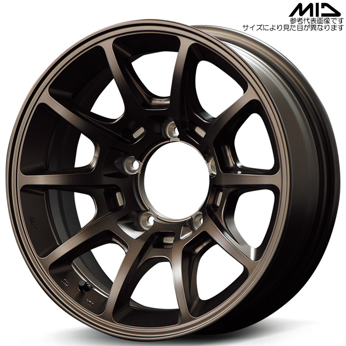 MID RACING R25 plus 4{ 16×5.5J+20 5H 139.7 108.8 Wj[ JB23W JB64W NVJuY