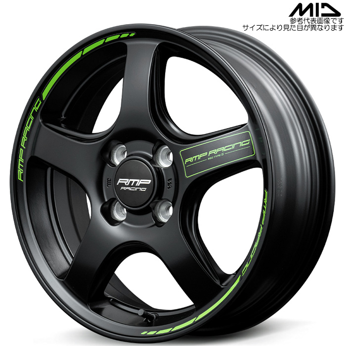 まっぷ　　　　　　MID R50TypeS マルカサービス MID RACING R50 TypeS 1本 15×5.0J+45 4H 100 φ67.1 軽