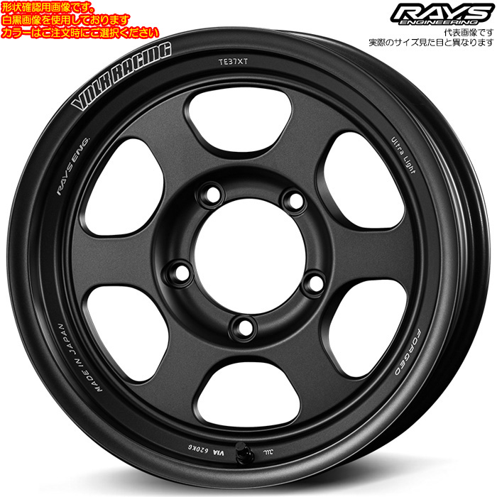 ���C�Y �I�ׂ�J���[ TE37XT for J UL 1�{ 16×5.5J-13 5H 139.7 ��108.8 �V�G�� �m�}�h JB74W JC74W RAYS VOLK RACING �I�v�V�����J���[����I���\