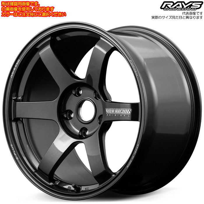 ���C�Y �I�ׂ�J���[ TE37 SAGA S-plus 4�{ 19×8.5J+50 5H 130 ��71.6 RAYS VOLK RACING �I�v�V�����J���[�̒����炨�I�т��������܂�