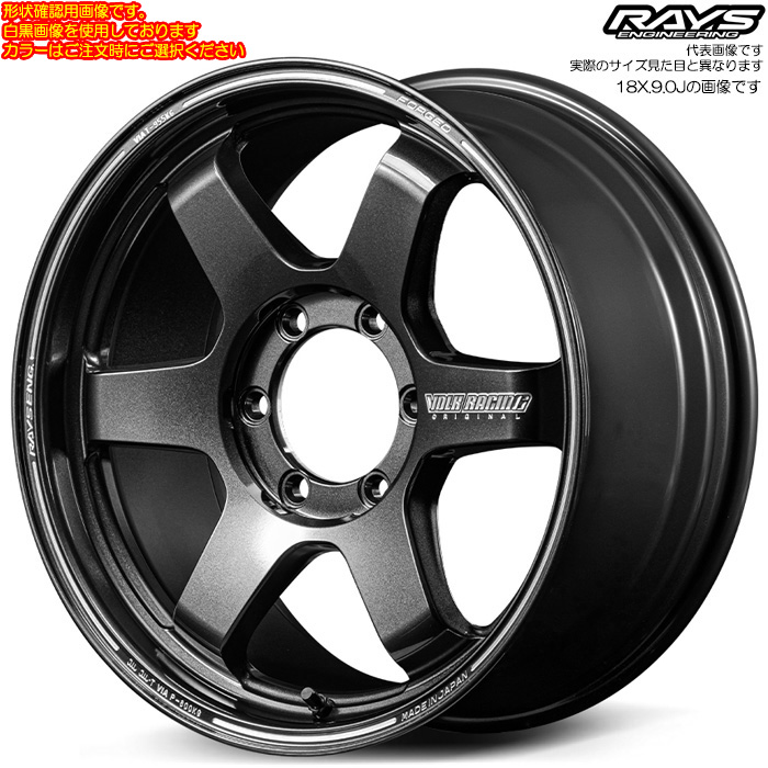 ���C�Y �I�ׂ�J���[ TE37 ultra LARGE P.C.D. 1�{ 18×9.0J+15 6H 139.7 ��112 RAYS VOLK RACING �I�v�V�����J���[�̒����炨�I�т��������܂�