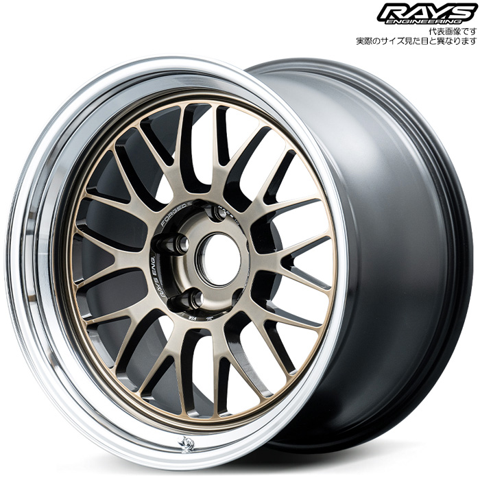 レイズ 21A spec-SR (SR) 1本 18×10.5J+0 5H 114.3 φ73.1 RAYS VOLK RACING シャイニングブロンズメタル/リムDC