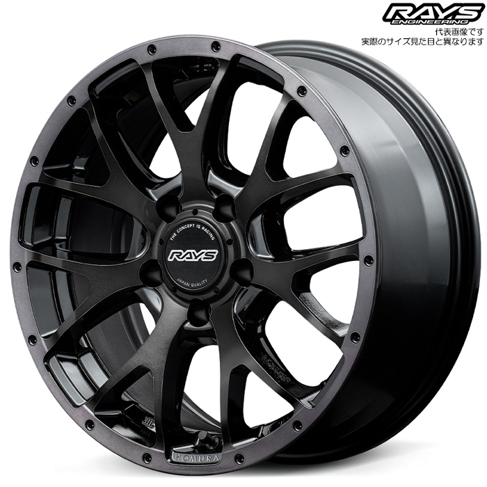 CY 2x7FA BLACK CLEAR EDITION (BFJ) 1{ 16×7.0J+40 5H 114.3 73.1 RAYS HOMURA ObV[ubN/ubNNA