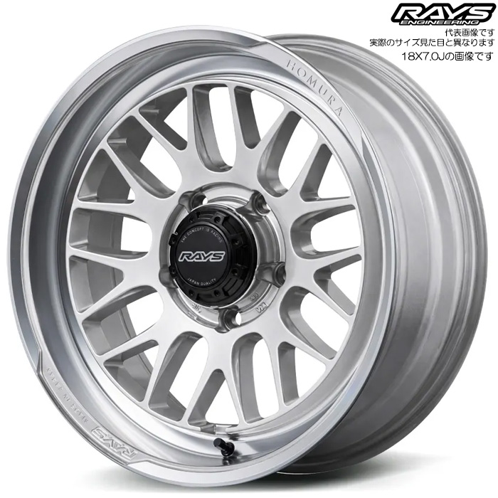 ���C�Y 2x9L-RA (ZAJ) 4�{ 18×7.0J-2 5H 139.7 ��108.8 �W���j�[�V�G�� JB74W �W���j�[�m�}�h JC74W RAYS HOMURA �T�����C�g�V���o�[/����DMC