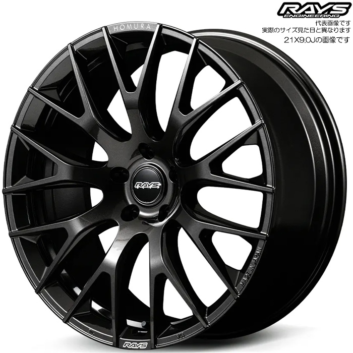 ���C�Y 2x9R (ANJ) 1�{ 21×9.0J+45 5H 120 ��72.6 RAYS HOMURA �X�[�p�[�_�[�N�K�����^