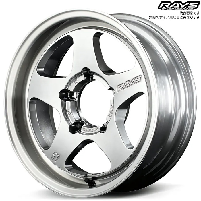 ���C�Y 57FR-X (ZAZ) 1�{ 16×5.5J+0 5H 139.7 ��108.8 �W���j�[ JB64W JB23W �V�G�� JB74W �m�}�h JC74W RAYS gram LIGHTS �T�����C�g�V���o�[/����DC