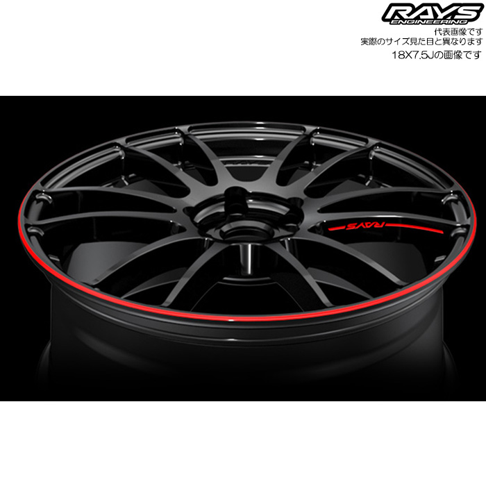 レイズ 57XTREME 18インチ RAYS レイズ 57XTREME REVLIMIT EDITION (BLJ) 4本 18×7.5J+49 5H