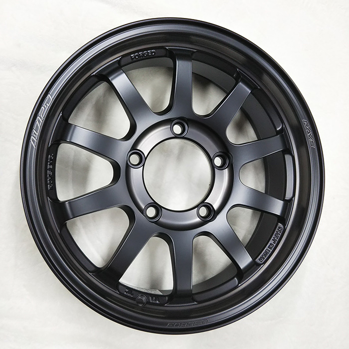 レイズ A-LAP-J 2324 LIMITED EDITION (PH) 4本 16×5.5J+20 5H 139.7 φ108.8 ジムニー JB64W JB23W RAYS A LAP マットトランスルーセントブラックの画像