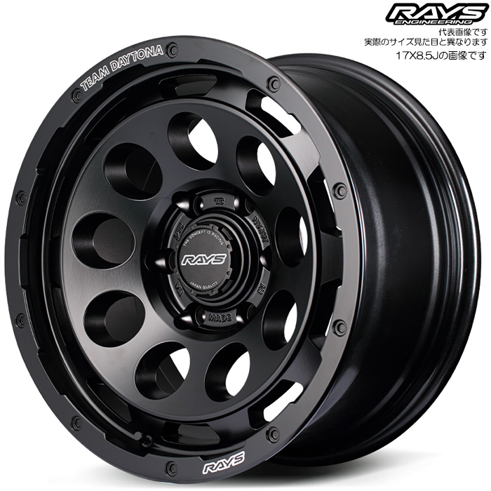 CY D9 (BOJ) 4{ 18×9.0J-10 6H 139.7 106.1 RAYS TEAM DAYTONA Z~OXubN