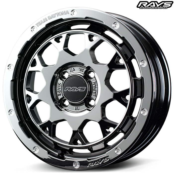 ホイール　RAYS レイズデイトナM9　15インチ 4本セット マルカサービス RAYS デイトナ M9＋ 15インチ 5J PCD:100 穴数:4