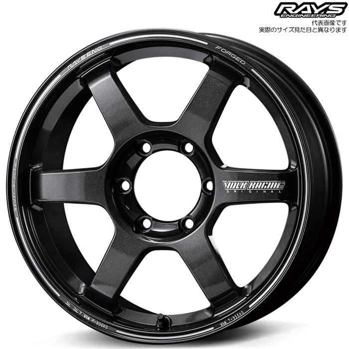 ���C�Y TE37 LARGE P.C.D. PM2 (MM) 4�{ 18×8.5J+44 6H 139.7 ��112 RAYS VOLK RACING �_�C�������h�_�[�N�K�����^
