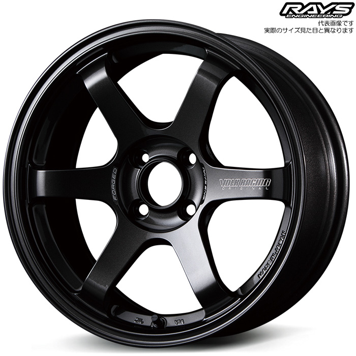 レイズ TE37 SONIC (MM) 1本 15×5.5J+45 4H 100 φ65 RAYS VOLK RACING ダイヤモンドダークガンメタ｜カーピットアイドル