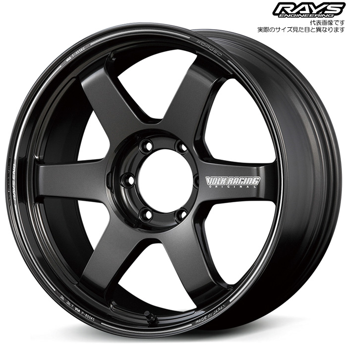 レイズ RAYS 塗る TE37 19x9.5J マットブラック 4本セット ホイール