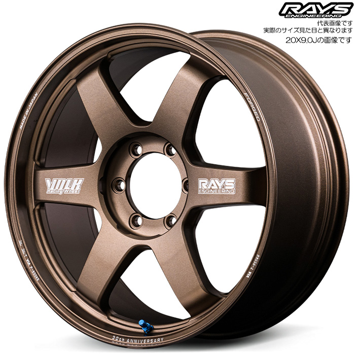 ���C�Y TE37 ultra LARGE P.C.D. 30TH MACHINING Ver. (BR) 1�{ 18×8.5J+52 6H 139.7 ��112 RAYS VOLK RACING �u�����Y(�A���}�C�g)
