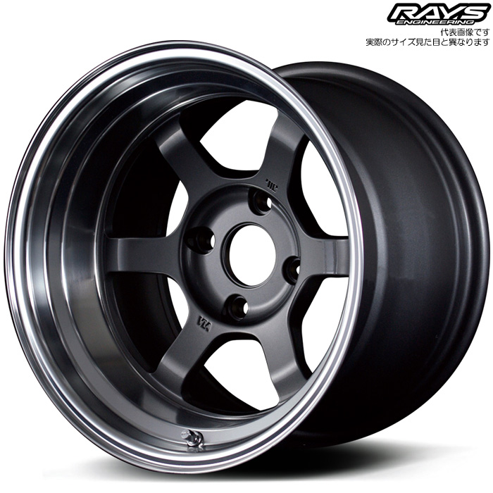 CY TE37V (MF) 4{ 15×9.0J-15 4H 114.3 73.1 RAYS VOLK RACING K^bN/DC