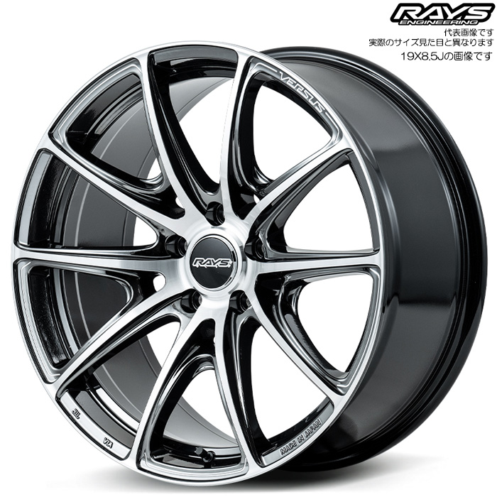 CY VV25R (YAJ) 4{ 19×8.5J+36 5H 114.3 73.1 RAYS VERSUS _ChJbg/TChWFbgubN