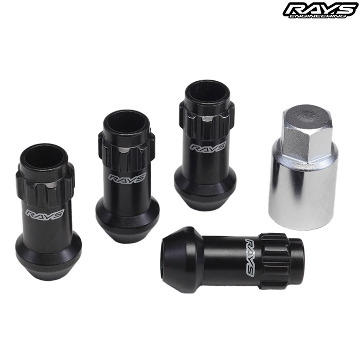 ���C�Y ���[�V���O���b�N�i�b�g �����O 17HEX L48 M12X1.25 �u���b�N ���b�N�i�b�g4���� 74130000251BK