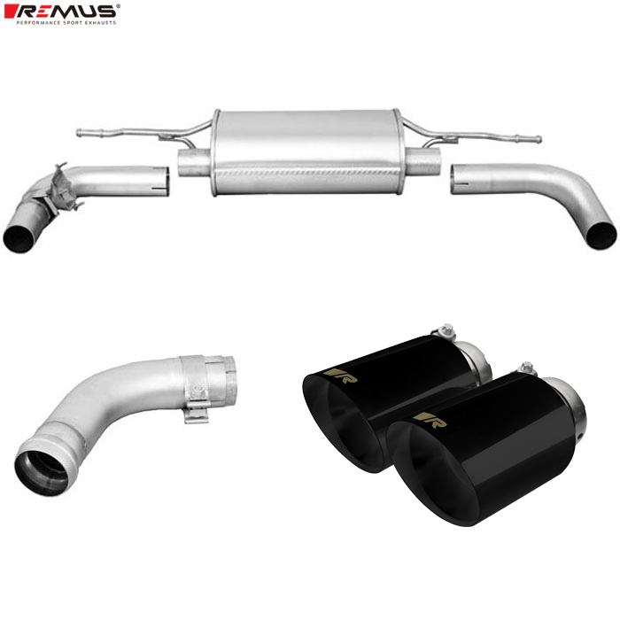 REMUS レムス マフラー TTクーペ FVCHH 2.0TFSI FF車用 S-Lineも