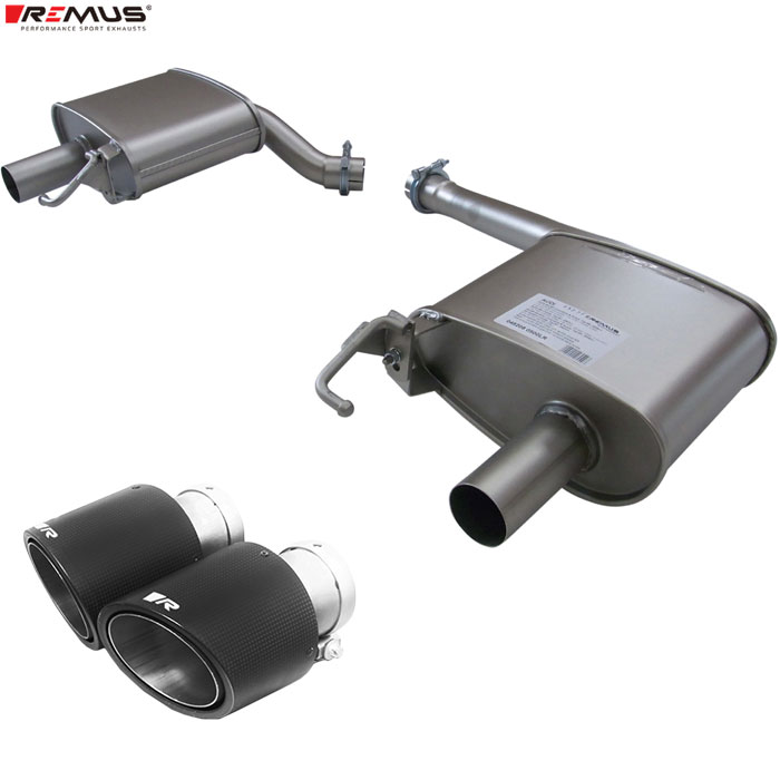 レムス マフラー A5(8T) 8TCALF 3.2FSI クワトロ REMUS マフラー 正規品 0026 70CSSR テールセット